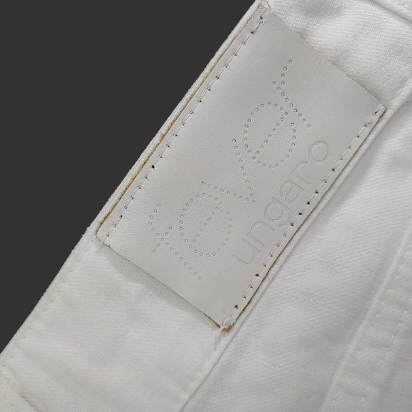 Ungaro Fever Women's White Jeans - Picture 6 of 8